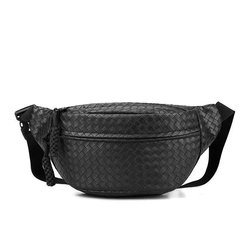 Muška crossbody torba za pojas, PU materijal, prozračna, vodootporna, otporna na habanje, podstava od poliestera, proljeće 2025