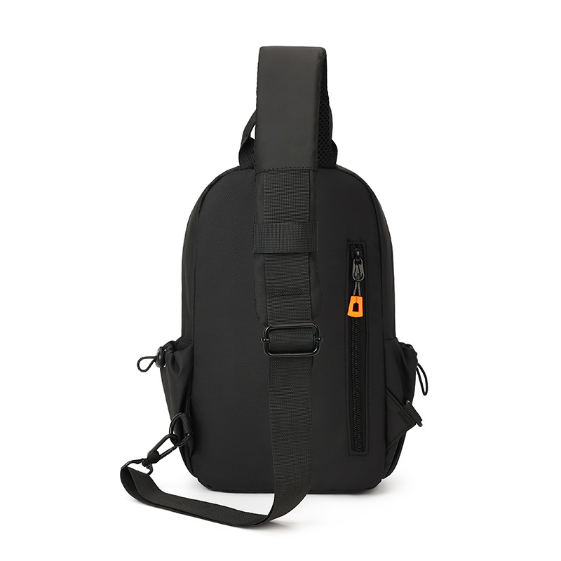 Muška crossbody torba, vodootporan najlon, za aktivnosti na otvorenom i putovanja, kompatibilna s 8-inčnim prijenosnikom, casual i svestrana