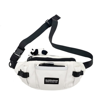 Muška chest bag u japanskom stilu, casual streetwear, od Oxford tkanine, poliester podstava, unutarnji džepovi za telefon i osobnu iskaznicu, meka, trodimenzionalna torba za svakodnevnu uporabu