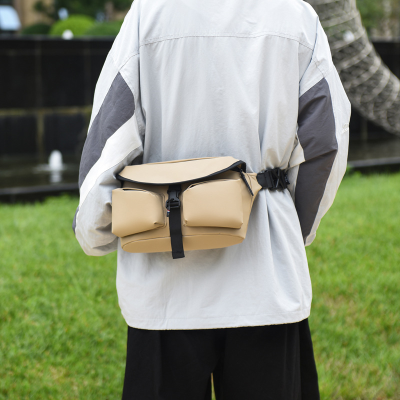Muška crossbody torba od oxford platna, prozračna, poslovni elit stil, za svakodnevnu upotrebu