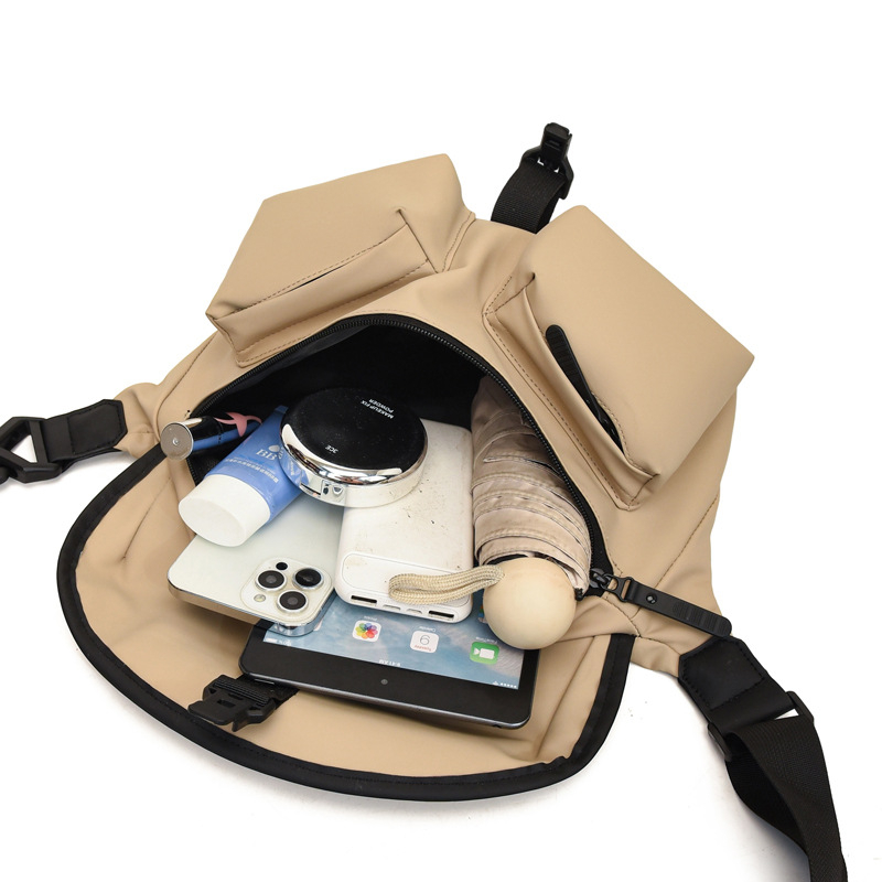 Muška crossbody torba od oxford platna, prozračna, poslovni elit stil, za svakodnevnu upotrebu