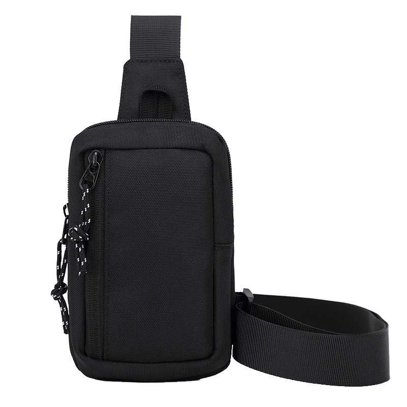 Muška denim torba za prsa, casual putnički stil, crossbody, prozračna, ultra lagana, kompatibilna s 8-inčnim prijenosnim računalom