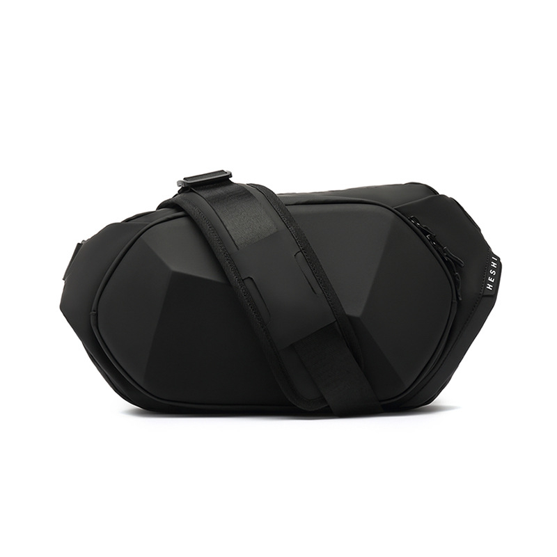 Muška crossbody torba TY-03, poliester, vertikalno-kvadratni dizajn, zatvaranje na zip, vodootporna, više unutarnjih džepova