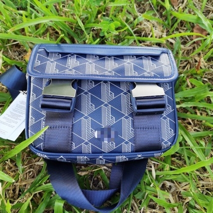 Muška crossbody torba – minimalistički tihi luksuz od PU materijala; vodootporna, ultralaka, otporna na habanje; geometrijski uzorak s poliesterom.