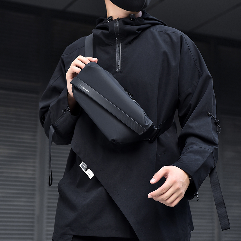 Muška vodootporna crossbody torba – gradski stil, za vožnju motociklom