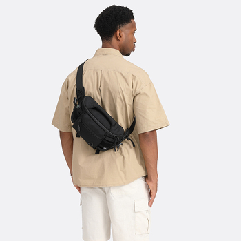 OZUKO taktična pojas torba za muškarce, vodootporna crossbody torba za biciklizam, višenamjenska