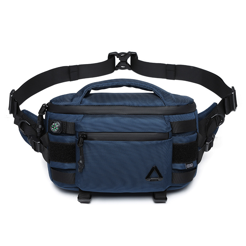 OZUKO taktična pojas torba za muškarce, vodootporna crossbody torba za biciklizam, višenamjenska