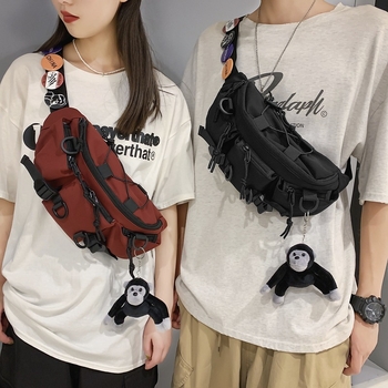 Nova moderna kaiš torba u ulično-stilskom izgledu s velikim kapacitetom, crossbody torba za svakodnevno nošenje