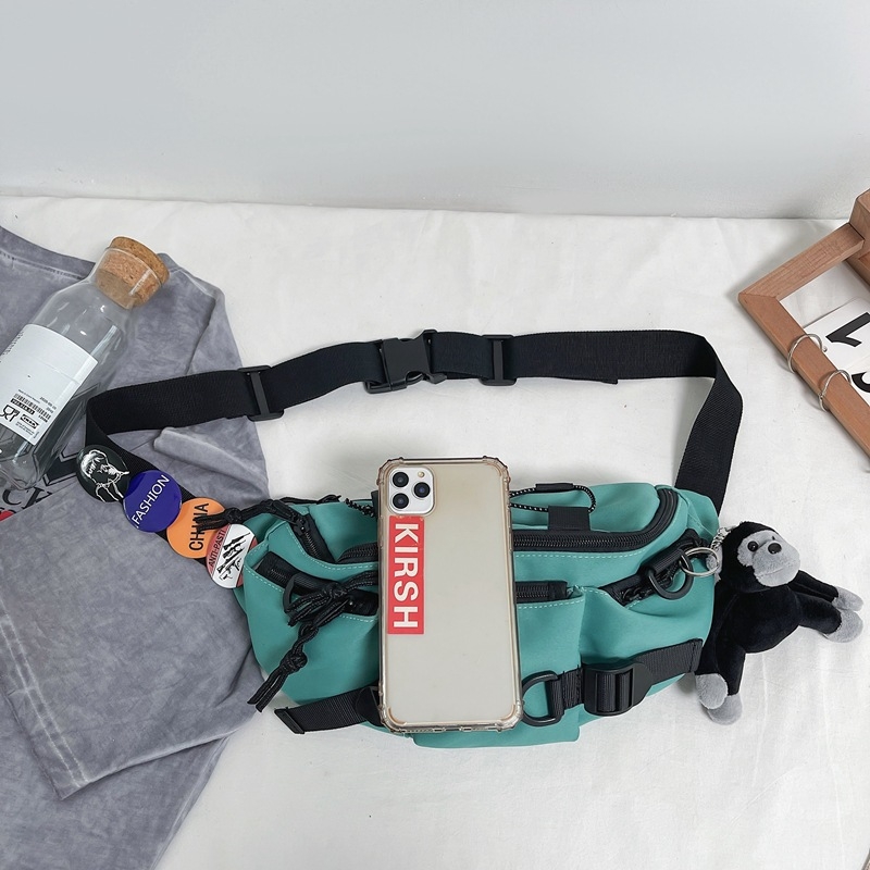 Nova moderna kaiš torba u ulično-stilskom izgledu s velikim kapacitetom, crossbody torba za svakodnevno nošenje