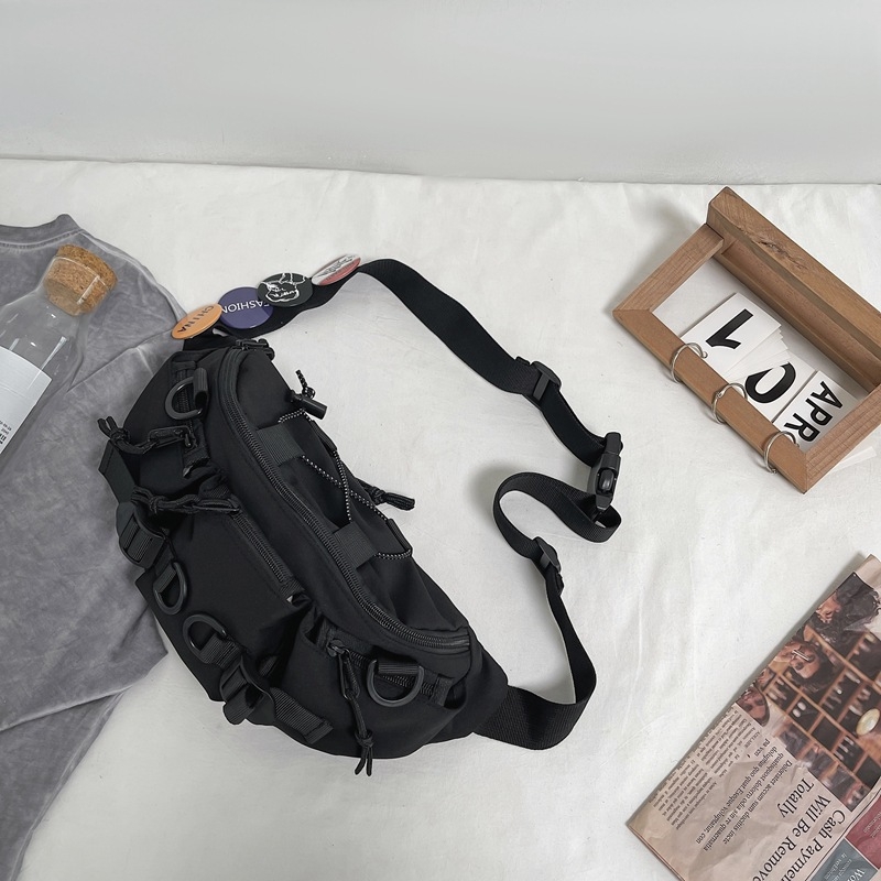 Nova moderna kaiš torba u ulično-stilskom izgledu s velikim kapacitetom, crossbody torba za svakodnevno nošenje