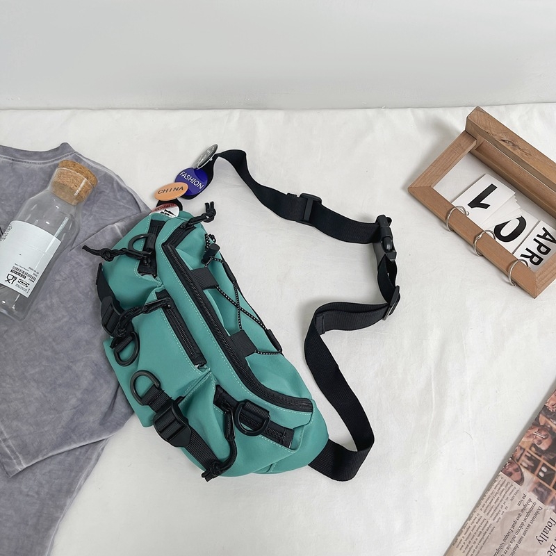 Nova moderna kaiš torba u ulično-stilskom izgledu s velikim kapacitetom, crossbody torba za svakodnevno nošenje
