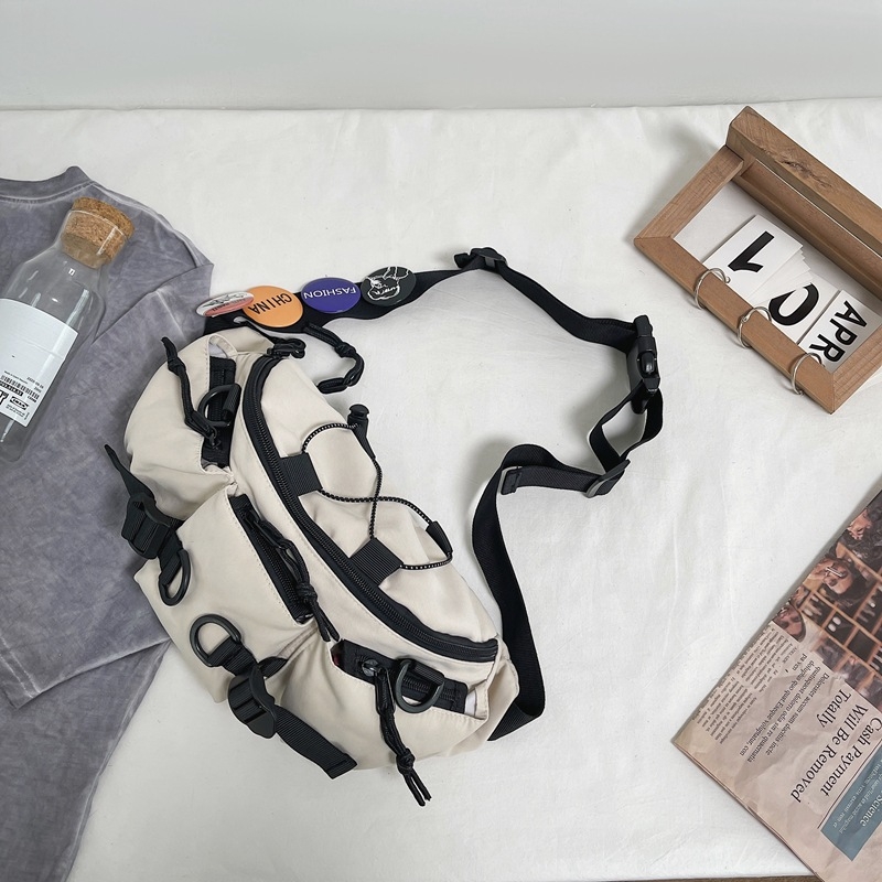 Nova moderna kaiš torba u ulično-stilskom izgledu s velikim kapacitetom, crossbody torba za svakodnevno nošenje