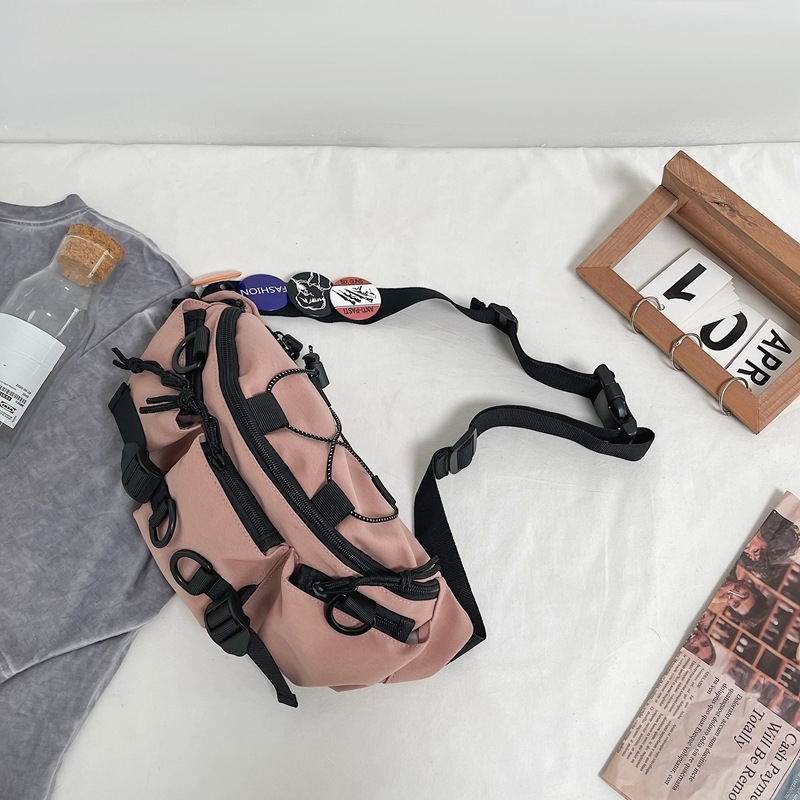 Nova moderna kaiš torba u ulično-stilskom izgledu s velikim kapacitetom, crossbody torba za svakodnevno nošenje