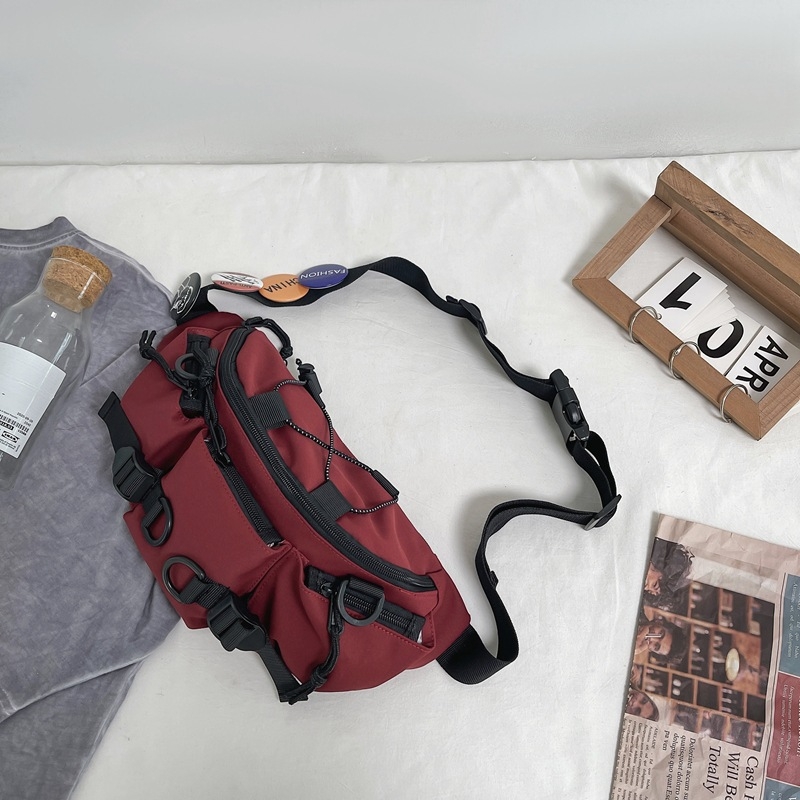 Nova moderna kaiš torba u ulično-stilskom izgledu s velikim kapacitetom, crossbody torba za svakodnevno nošenje