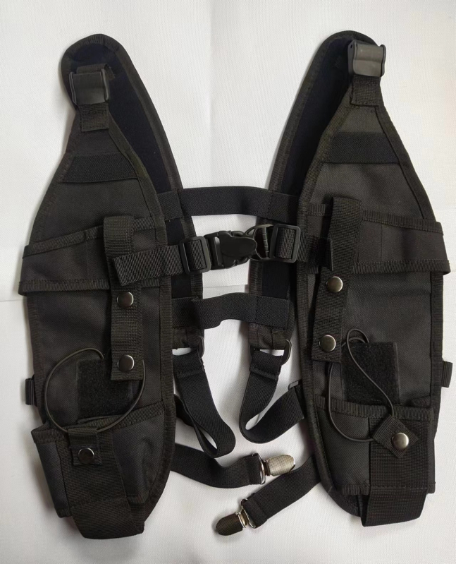 Taktijska torbica za prsa, za outdoor, kompaktna višefunkcionalna crossbody torba za vožnju biciklom, pretinac za telefon i iskaznicu, uspravnan kvadratni oblik s poklopcem