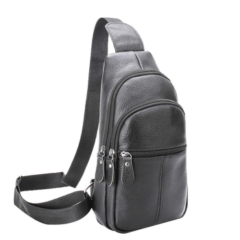 Muška crossbody torba od poliestera, kožna podstava, proljeće 2025, za rekreacijska putovanja