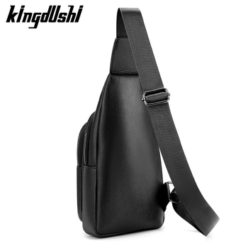 Muška torba za prsa – Gradska jednostavnost, PU materijal, Kingdushi, proljeće 2025