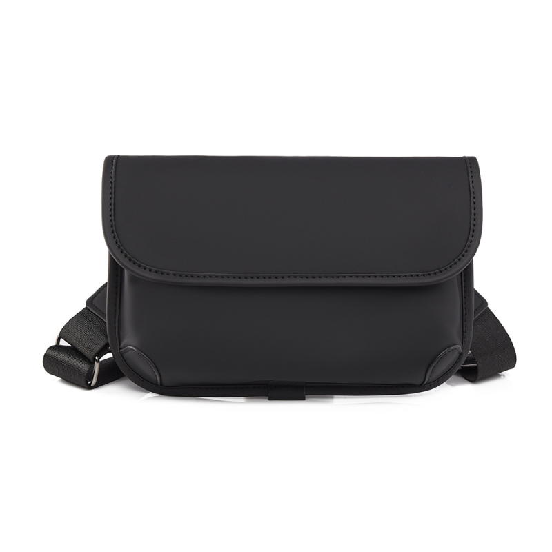 Muška crossbody torba za putovanje – ležerni stil, materijal film, podstava od najlona, jednobojni uzorak, jesen 2025 izdanje