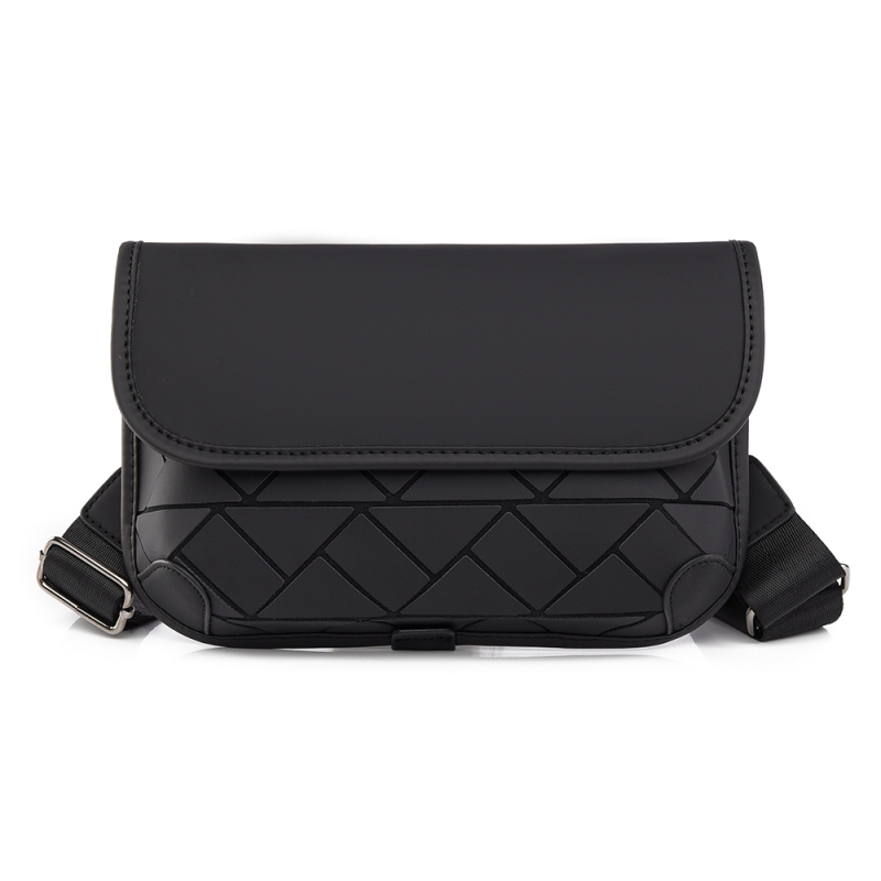 Muška crossbody torba za putovanje – ležerni stil, materijal film, podstava od najlona, jednobojni uzorak, jesen 2025 izdanje