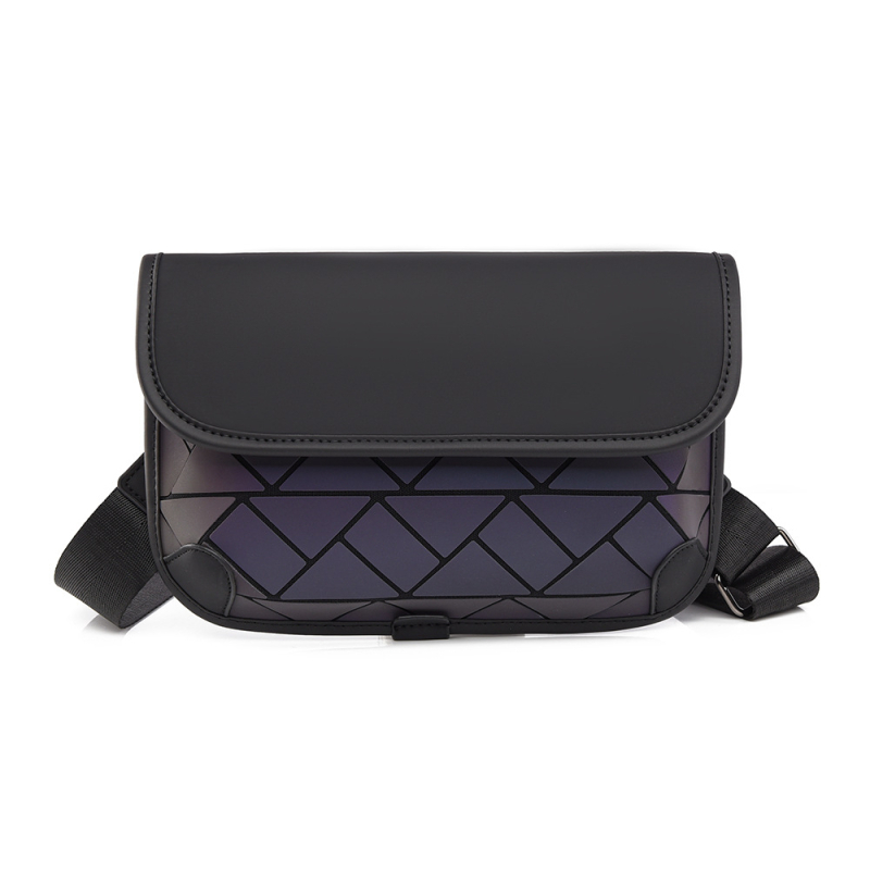 Muška crossbody torba za putovanje – ležerni stil, materijal film, podstava od najlona, jednobojni uzorak, jesen 2025 izdanje