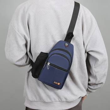 Muška crossbody torba od Oxford platna, podstava od poliestera, za svakodnevnu upotrebu