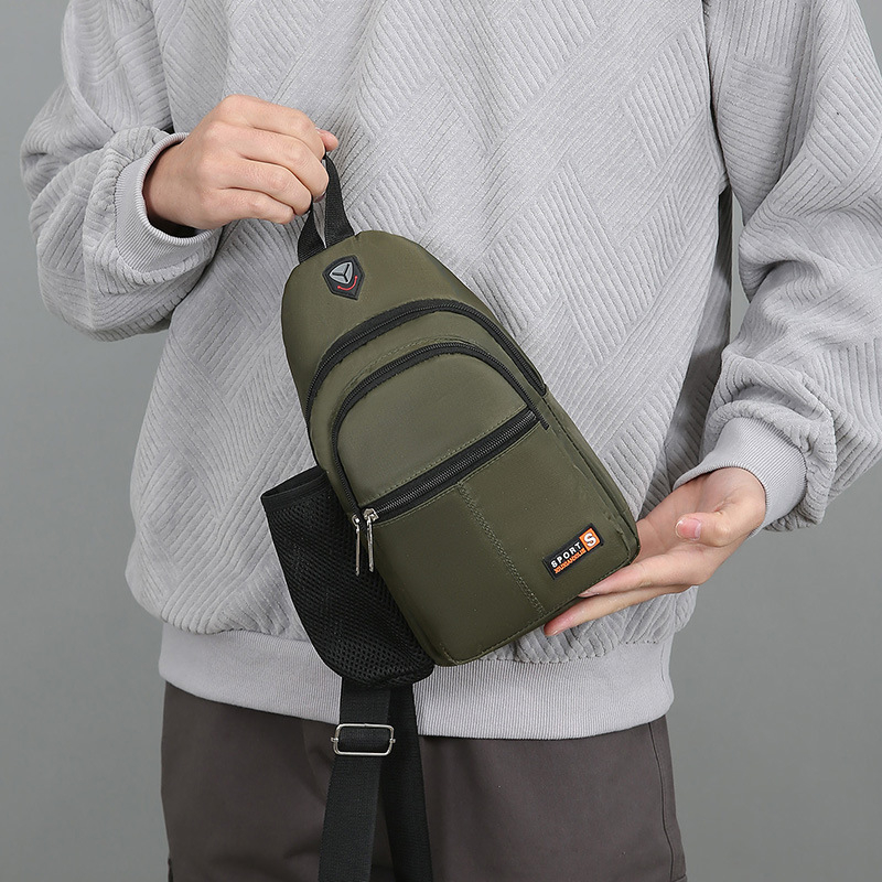 Muška crossbody torba od Oxford platna, podstava od poliestera, za svakodnevnu upotrebu