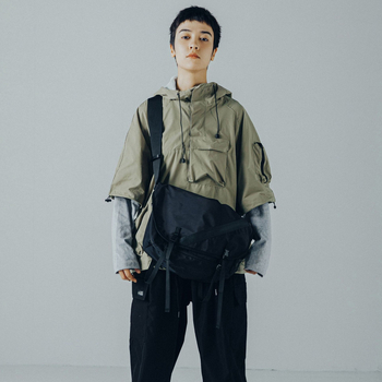 Take it muška crossbody torba - filmski materijal, vodootporna, jednobojni dizajn, pamuk podstava, ljetno izdanje 2025