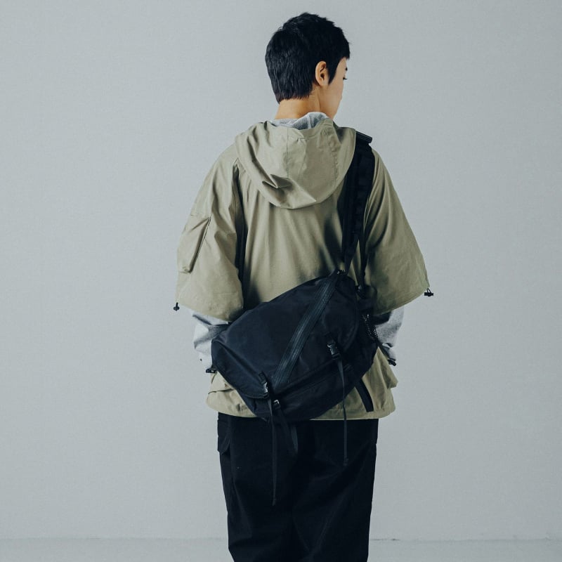 Take it muška crossbody torba - filmski materijal, vodootporna, jednobojni dizajn, pamuk podstava, ljetno izdanje 2025