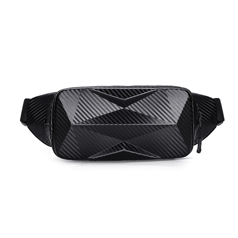 Muška torba za pojas s tvrdim kućištem, vodootporna, crossbody remen, Oxford platno, pogodno za 14-inčni prijenosnik