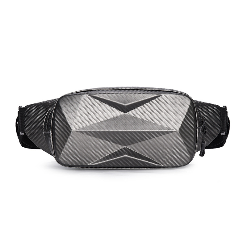 Muška torba za pojas s tvrdim kućištem, vodootporna, crossbody remen, Oxford platno, pogodno za 14-inčni prijenosnik