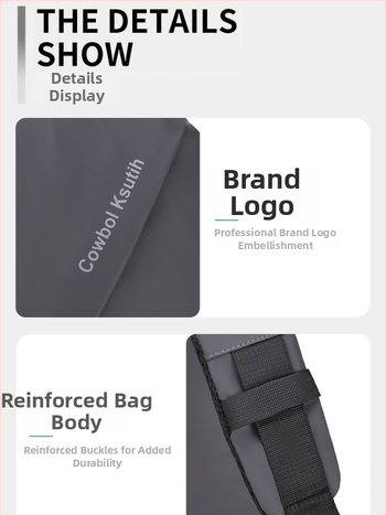 Muška crossbody torba preko ramena – gradski stil, vodootporan materijal, ultra lagana, velika zapremina, poliester podstava, pogodna za slobodno vrijeme i putovanja