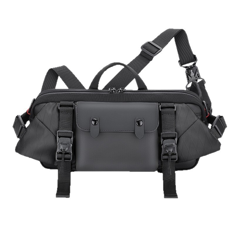 Swicky pánska hrudná taška — ulicný štýl, vodotesný polyester, model 33015 (Jar 2025)