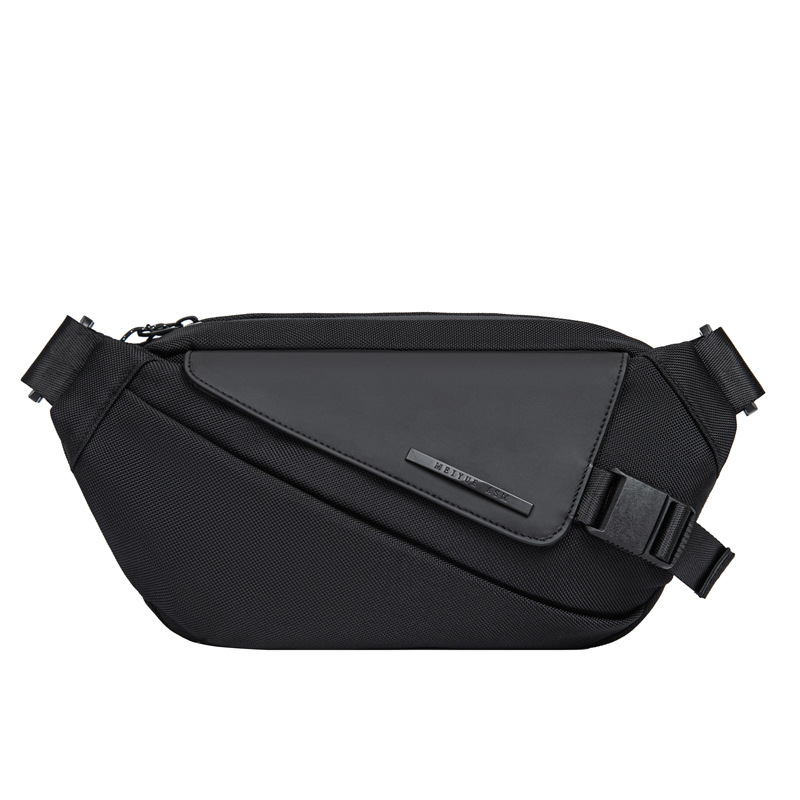 Pánska prsná taška na rameno, mestský minimalistický štýl, Oxford látka, ultra ľahká, podšívka z polyesteru, pre neformálne cestovanie