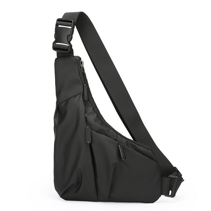 Geantă crossbody pentru bărbați, casual, multifuncțională, ușoară, poliester, antifurt
