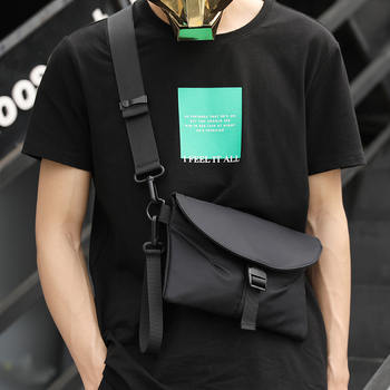 Muška crossbody torba u korejskom stilu, najlon, smanjenje opterećenja, model 1942, kompatibilna s 8-inčnim prijenosnikom