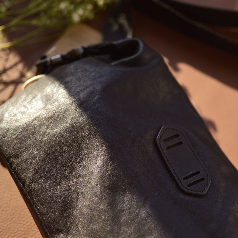Muška kožna crossbody torba od vršne goveđe kože, pamuk podstava, za slobodno vrijeme