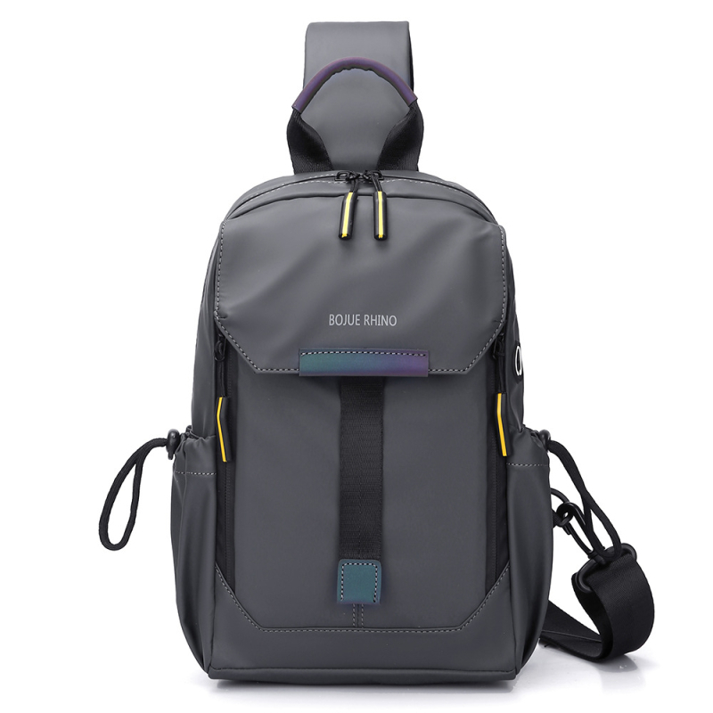 Férfi mellkas táska - Nylon, Vízálló, Ultra könnyű, Légáteresztő, Nagy kapacitás