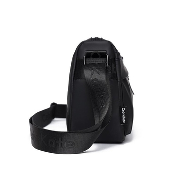 Muška nylon crossbody torba, vodootporna, poslovni stil putovanja, podstava poliester, proljeće 2025