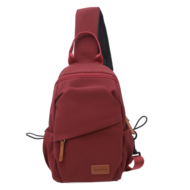 Muška torba za prsa – unisex stil, najlon, vodootporna, podstava od poliestera