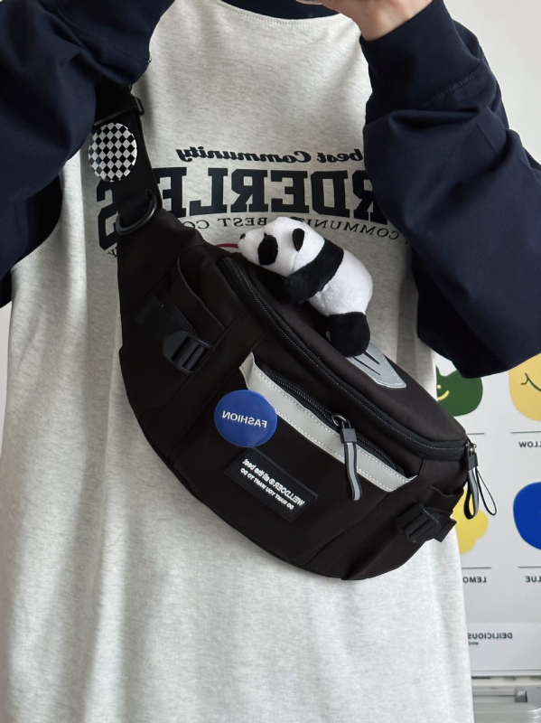 Muška najlonska torbica za pojas - ultra lagana, proširiva, olakšava teret, gradski stil