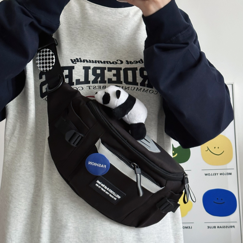 Muška najlonska torbica za pojas - ultra lagana, proširiva, olakšava teret, gradski stil