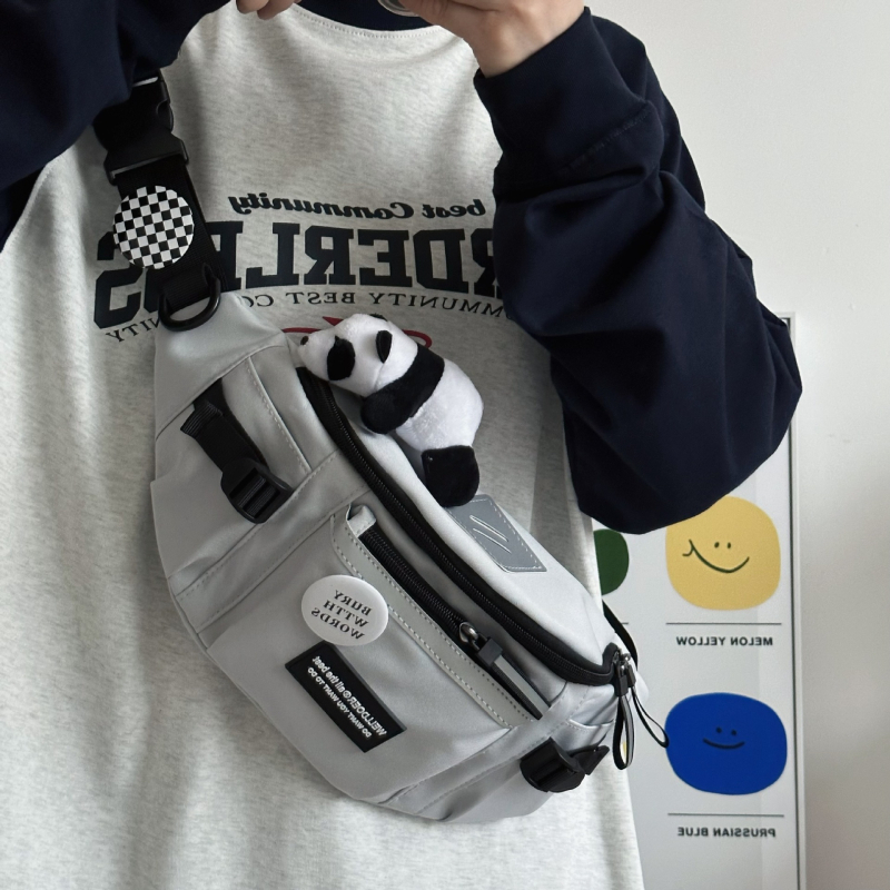 Muška najlonska torbica za pojas - ultra lagana, proširiva, olakšava teret, gradski stil