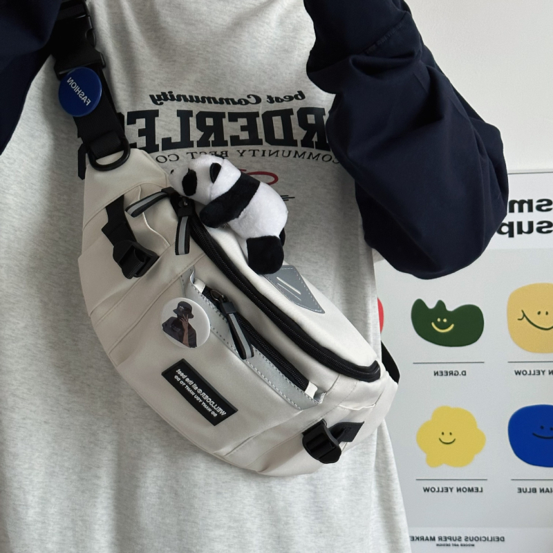 Muška najlonska torbica za pojas - ultra lagana, proširiva, olakšava teret, gradski stil