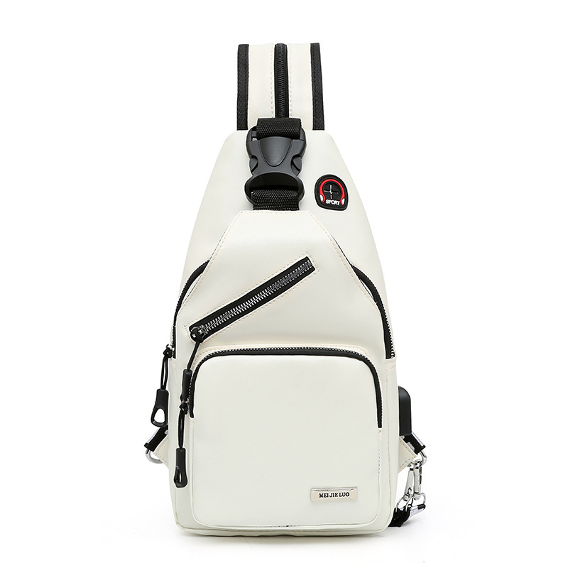 Muška chest bag, Street trend, Nylon, Vodootporan, Prozračan, Ultra lagan