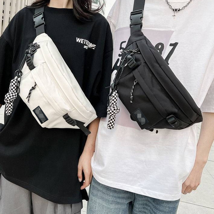 Muška torba za prsa – ulični stil, najlon, podloga od poliestera, zatvaranje na zip, unutarnji sloj