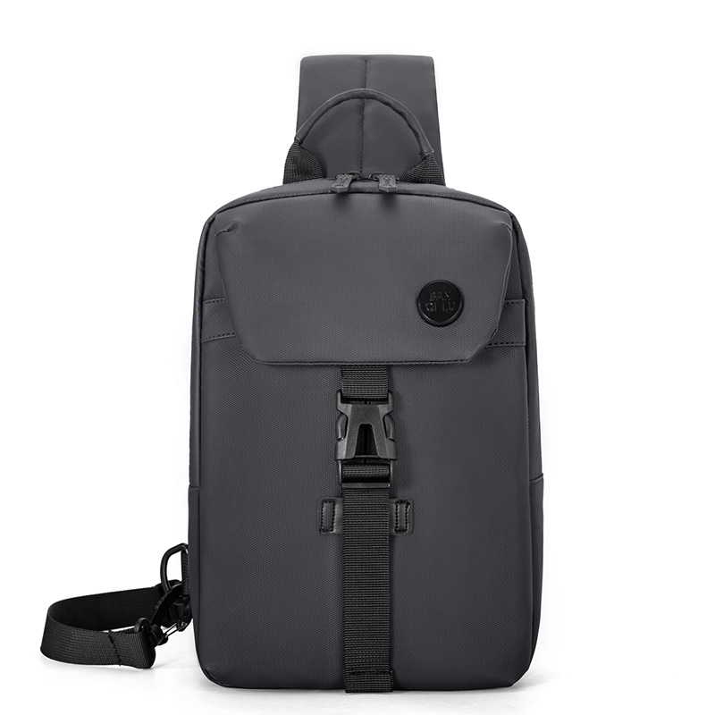 Muška crossbody torba — ulični stil, najlon, podstava poliester, smanjenje tereta, proljeće 2025