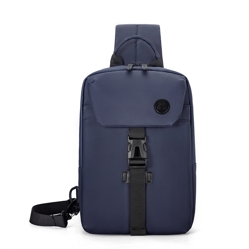 Muška crossbody torba — ulični stil, najlon, podstava poliester, smanjenje tereta, proljeće 2025