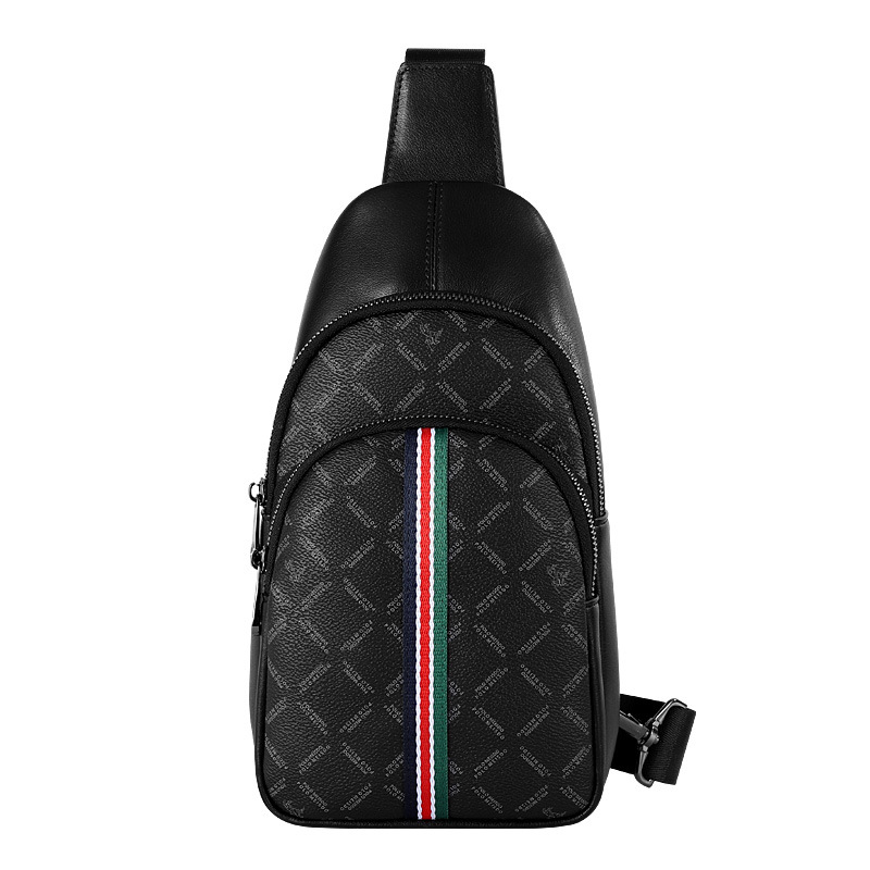 Muška crossbody torba, korejskog stila, vodootporna PVC, podstava od prave kože, ovlaštena privatna marka, proljeće 2022