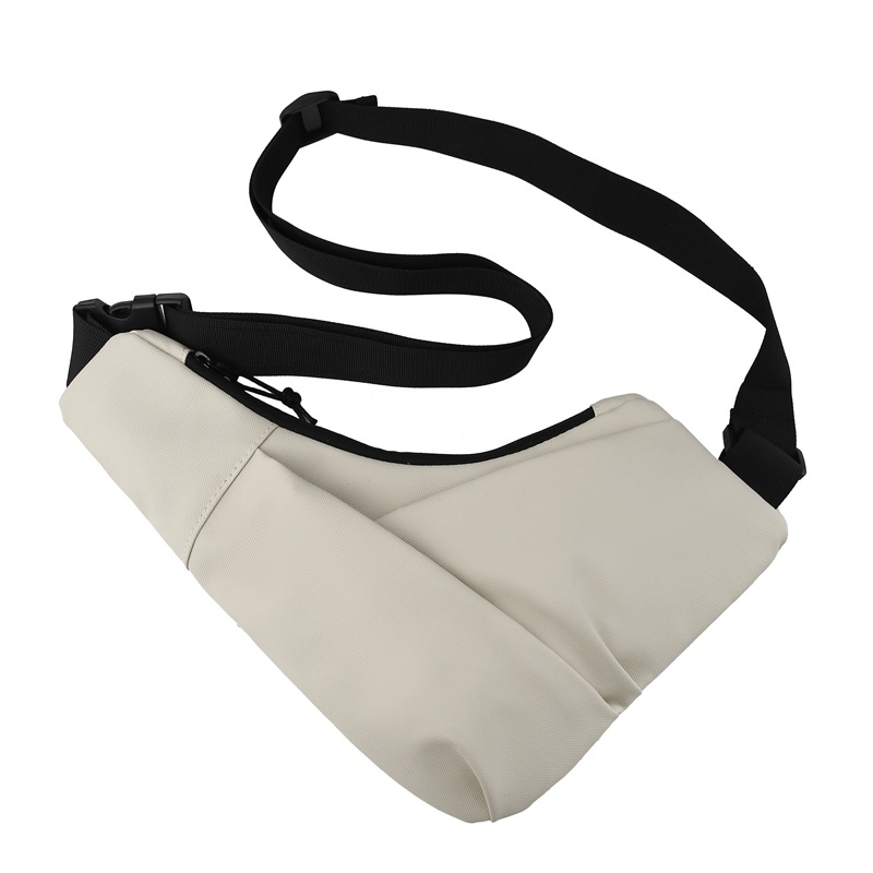 Unisex crossbody torba od najlona, lagana svakodnevna uporaba, zatvaranje zipom, unutarnja džep sa zatvaračem