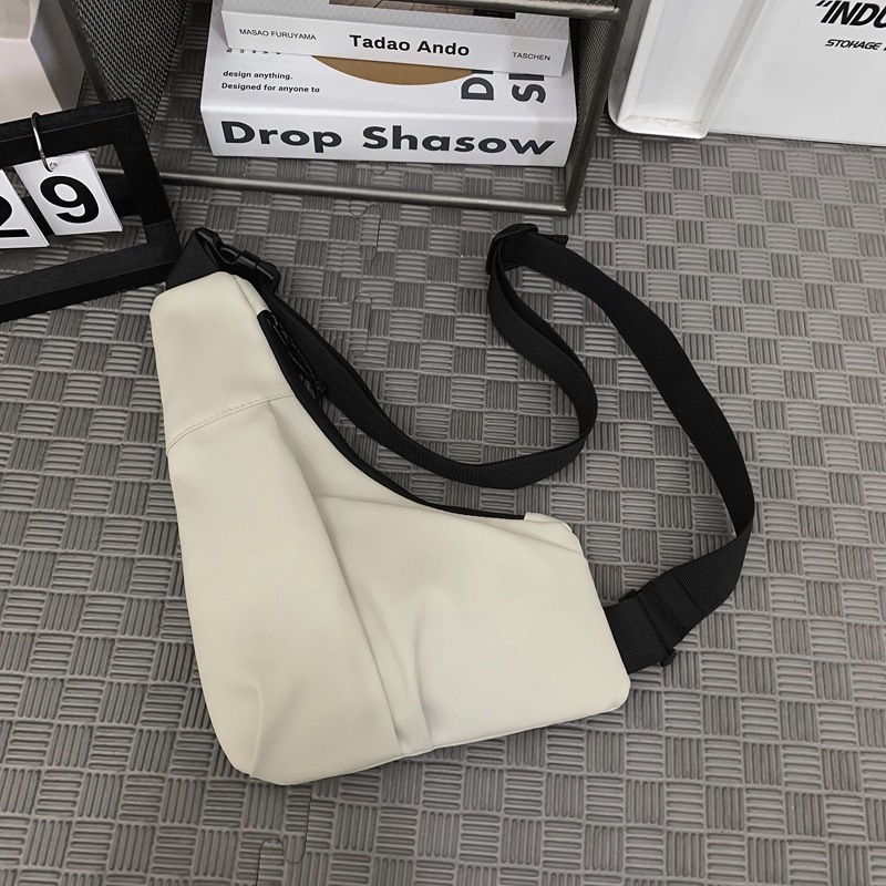 Unisex crossbody torba od najlona, lagana svakodnevna uporaba, zatvaranje zipom, unutarnja džep sa zatvaračem